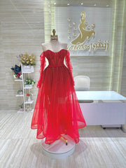 Made-to-order evening gown tailored to your preferences.